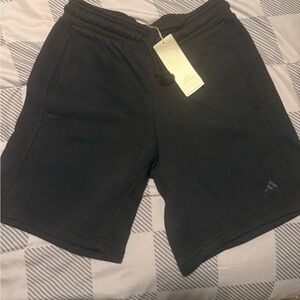 Adidas Women’s Black Fleece Drawstring Shorts